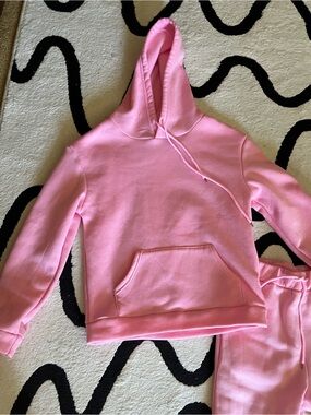 Soft Pink Pullover Set